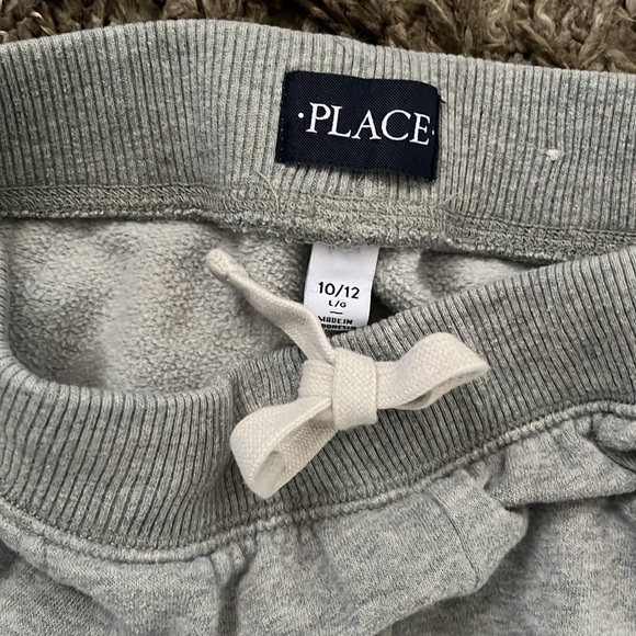 Children’s Place Grey Sweatpant, Size 10/12, good used condition - Picture 4 of 9